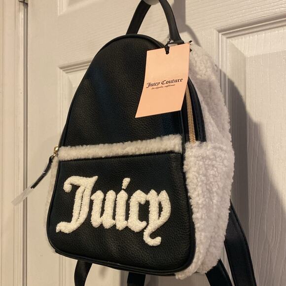 BNWT JUICY COUTURE Sherpa Flashback Backpack main image 7